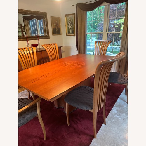Used B&B Italia Light Brown Wood Dining Set for sale on AptDeco