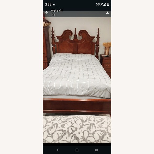 Used Thomasville Furniture Industries Queen Bed for sale on AptDeco