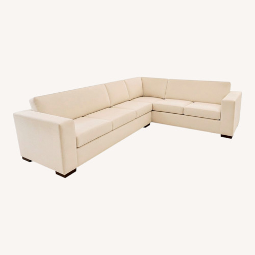 Used Mitchell Gold + Bob Williams Platinum 2 Piece Sectional for sale on AptDeco