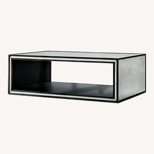 Used Restoration Hardware Transparent Coffee Table for sale on AptDeco