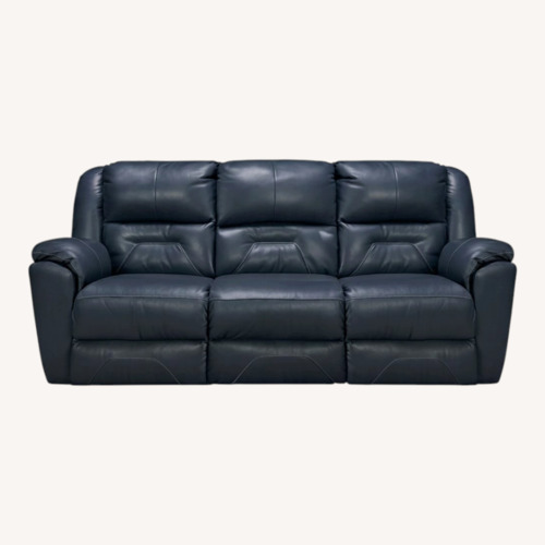 Used Jordan's Powered Recliner Leather Sofa for sale on AptDeco