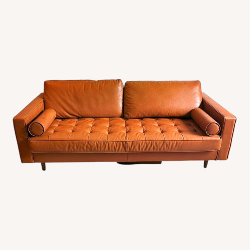 Used Leather Sofa Couch for sale on AptDeco
