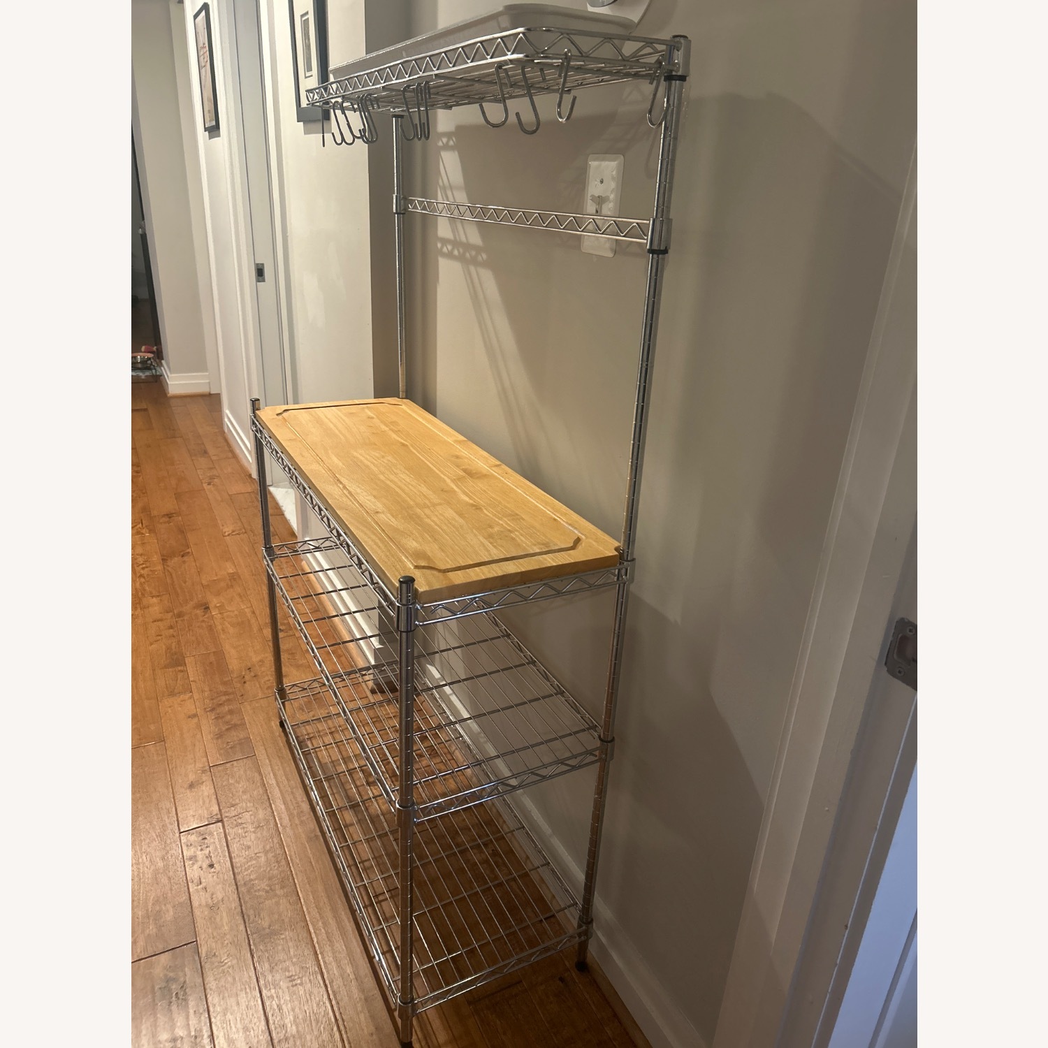 Wayfair Shepha 36'' Chrome Baker’s Rack  - image-2
