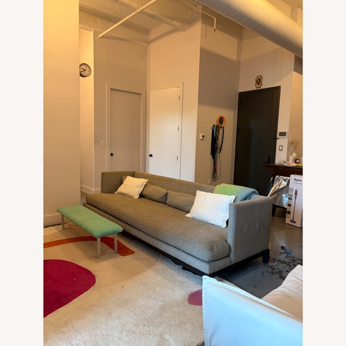 Used CB2 Brava Houndstooth 3+ Seater Sofa for sale on AptDeco