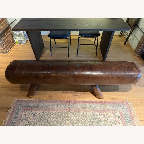 Used Vintage Leather Gymnasium Pommel Horse for sale on AptDeco
