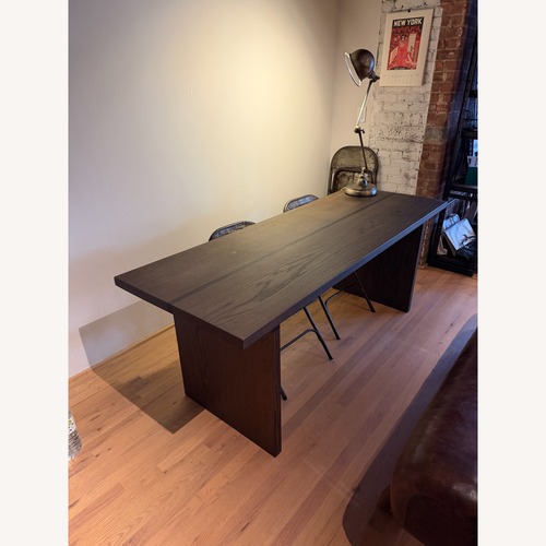 Used Restoration Hardware Reclaimed Oak Rectangle Dining Table for sale on AptDeco