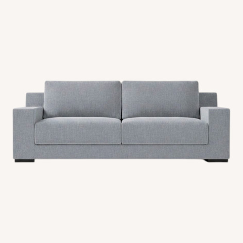Used West Elm Linen 3+ Seater Sofa for sale on AptDeco