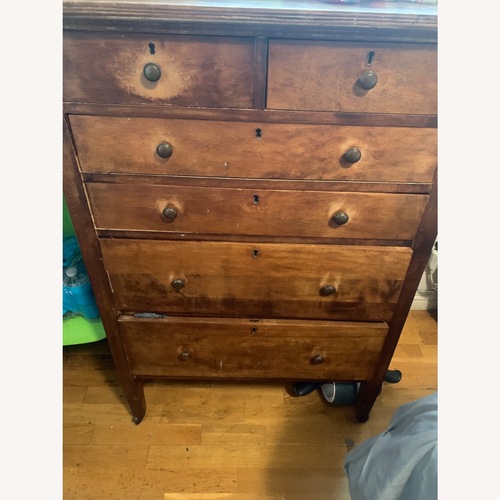 Used Light Brown Wood Dresser for sale on AptDeco