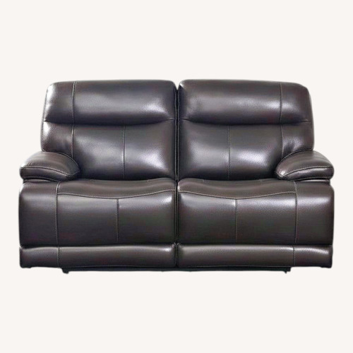 Used Costsco Simon Li Loveseat Leather for sale on AptDeco