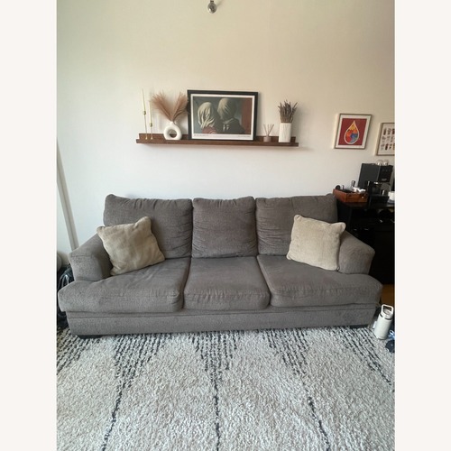 Used Ashley Furniture Dark Gray Sleeper Sofa for sale on AptDeco