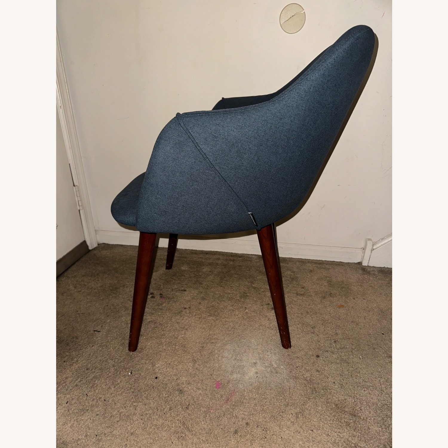 MCM – SOFACO Navy Blue Jace Chair - image-4