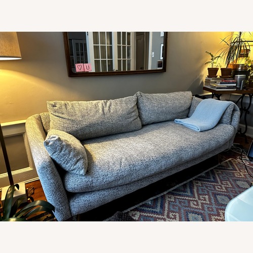 Used Albany Park Lido Light Gray Fabric 3+ Seater Sofa for sale on AptDeco