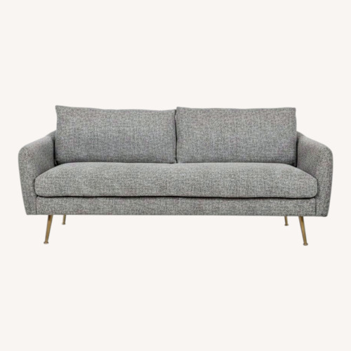 Used Albany Park Lido Light Gray Fabric 3+ Seater Sofa for sale on AptDeco