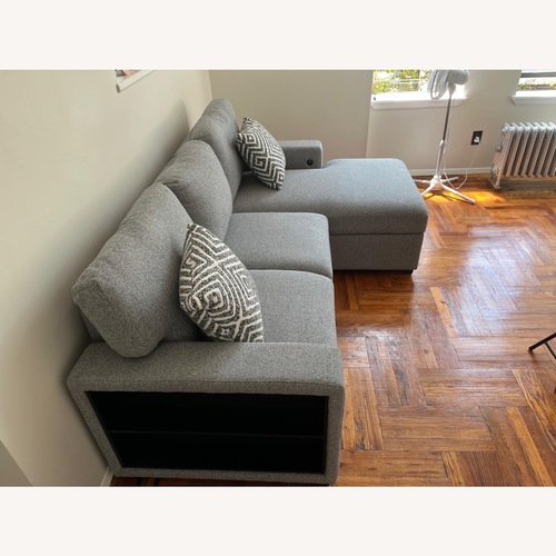 Used Playday Grey Sofa  for sale on AptDeco