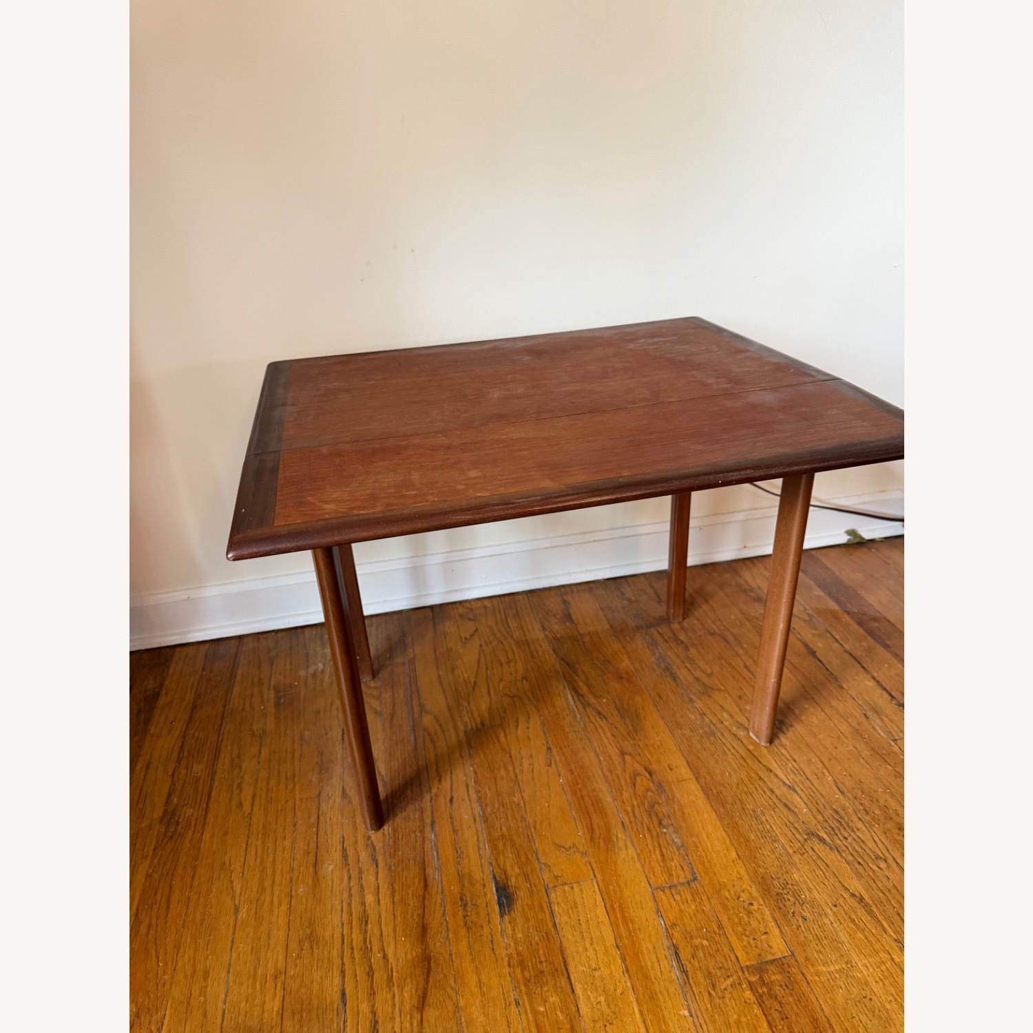 Vintage/Antique Finds Dark Brown Wood Side Tables - image-3