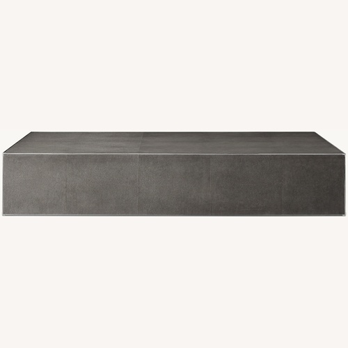 Used Restoration Hardware Shagreen Coffee Table for sale on AptDeco