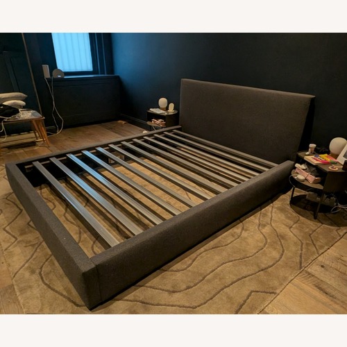 Used Room & Board Wyatt Queen Bed with 36" Headboard for sale on AptDeco