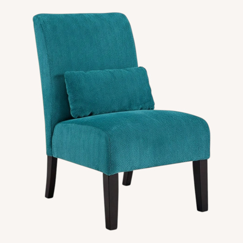 Used Amazon Green Fabric Accent Chair for sale on AptDeco