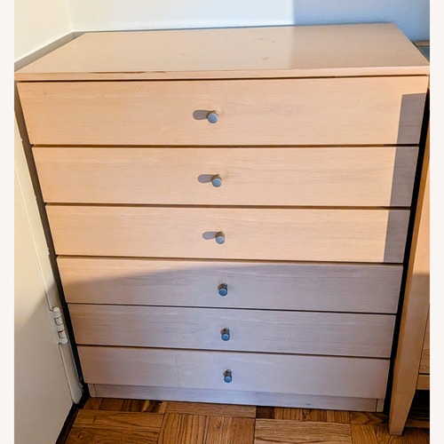 Used 6 Chest Natural Wood Dresser for sale on AptDeco