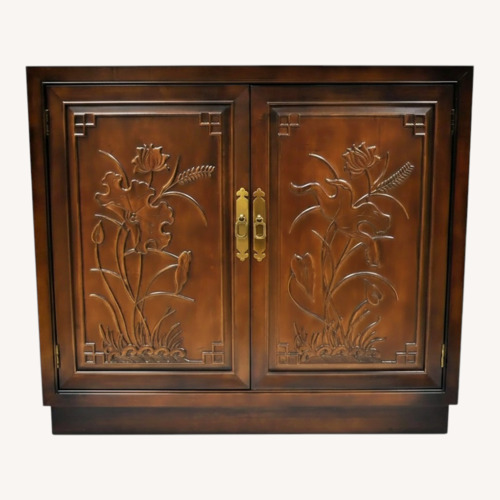 Used Henredon Folio 16 Series Dark Brown Wood Sideboard for sale on AptDeco