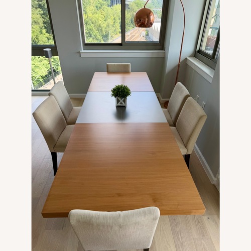 Used BoConcept Natural Wood Veneer Dining Table for sale on AptDeco