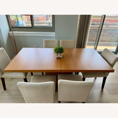Used BoConcept Natural Wood Veneer Dining Table for sale on AptDeco