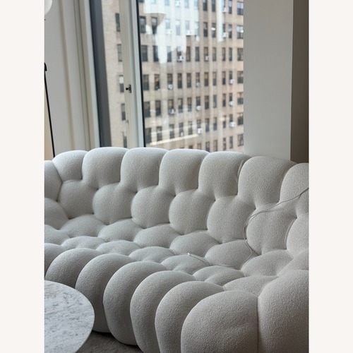 Used Roche Bobois White Fabric 3+ Seater Sofa for sale on AptDeco