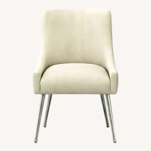 Used Baudel Tufted Velvet Upholstered Side Chair for sale on AptDeco