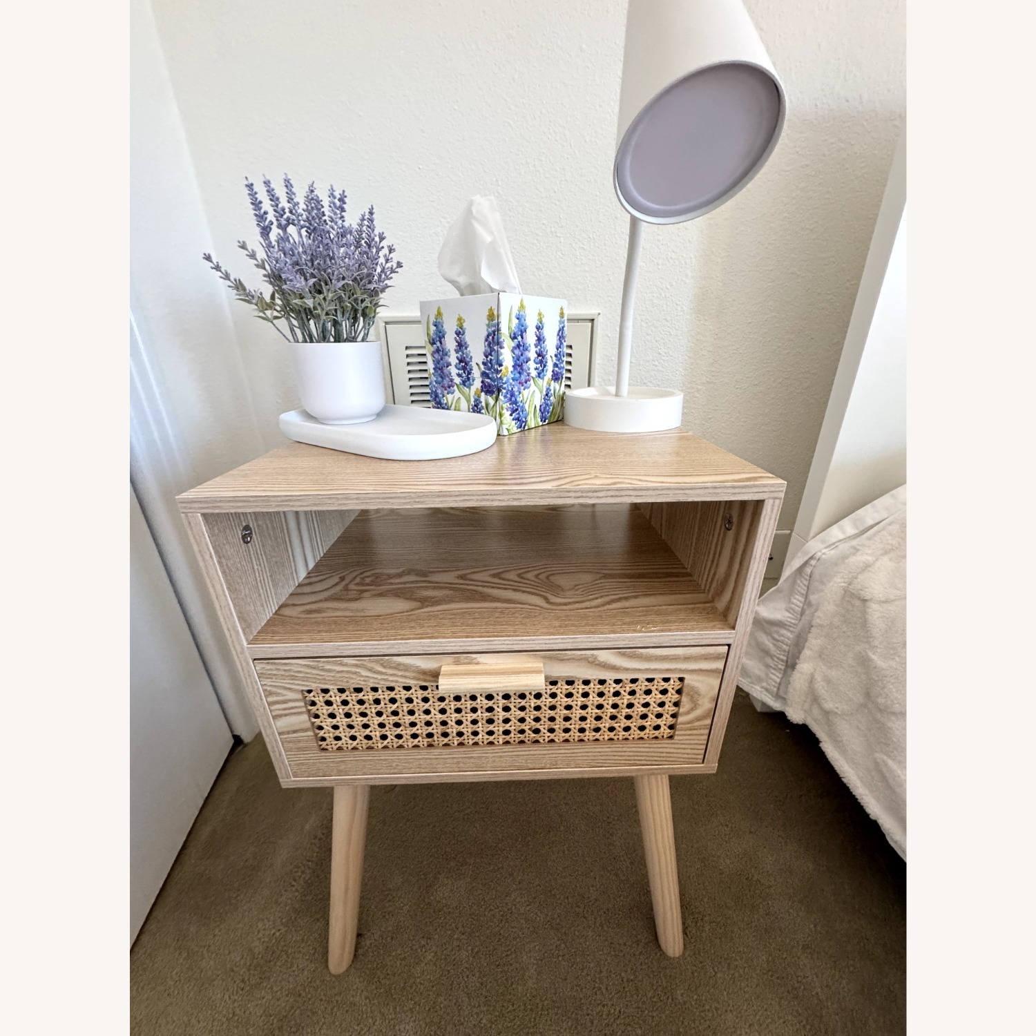 IKEA MALM Queen Bed + ÅKREHAMN Foam mattress - image-2