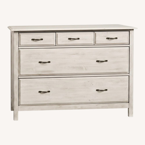 Used Pottery Barn Kids Rory Weathered White Dresser for sale on AptDeco