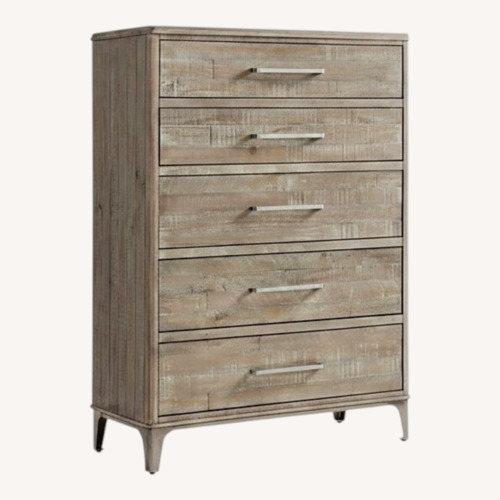Used Riverside Furniture Intrigue Wood 5-Drawer Chest in Hazelwood Brown for sale on AptDeco