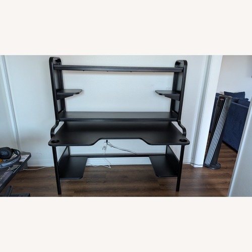 Used IKEA FREDDE Gaming desk for sale on AptDeco