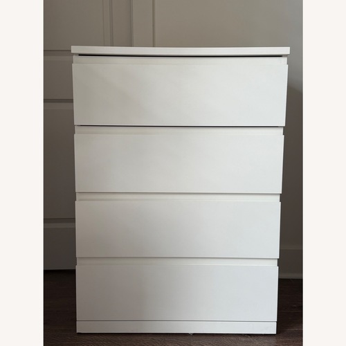 Used IKEA STORKLINTA White Dresser for sale on AptDeco