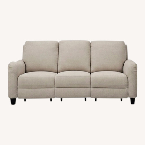 Used Raymour & Flanigan Dillon Natural Fabric 3+ Seater Sofa for sale on AptDeco