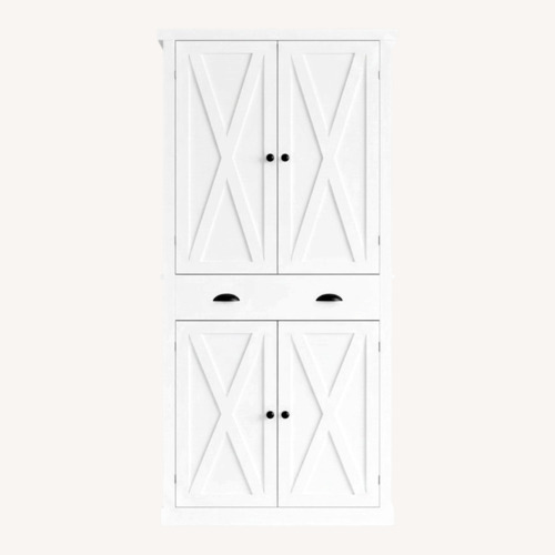 Used Tall Kitchen Pantry / Storage Cabinet  for sale on AptDeco