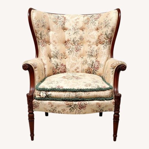 Used Vintage/Antique Finds Fabric Accent Chair for sale on AptDeco
