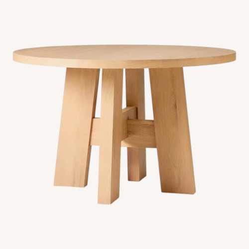 Used West Elm Putnam Natural Wood Dining Set for sale on AptDeco