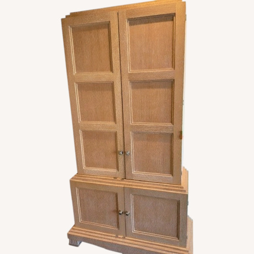 Used Natural Wood Armoire for sale on AptDeco