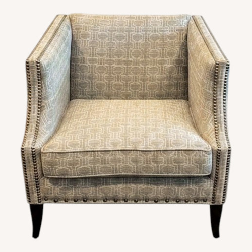 Used Bernhardt Design Light Gray Fabric Armchairs for sale on AptDeco