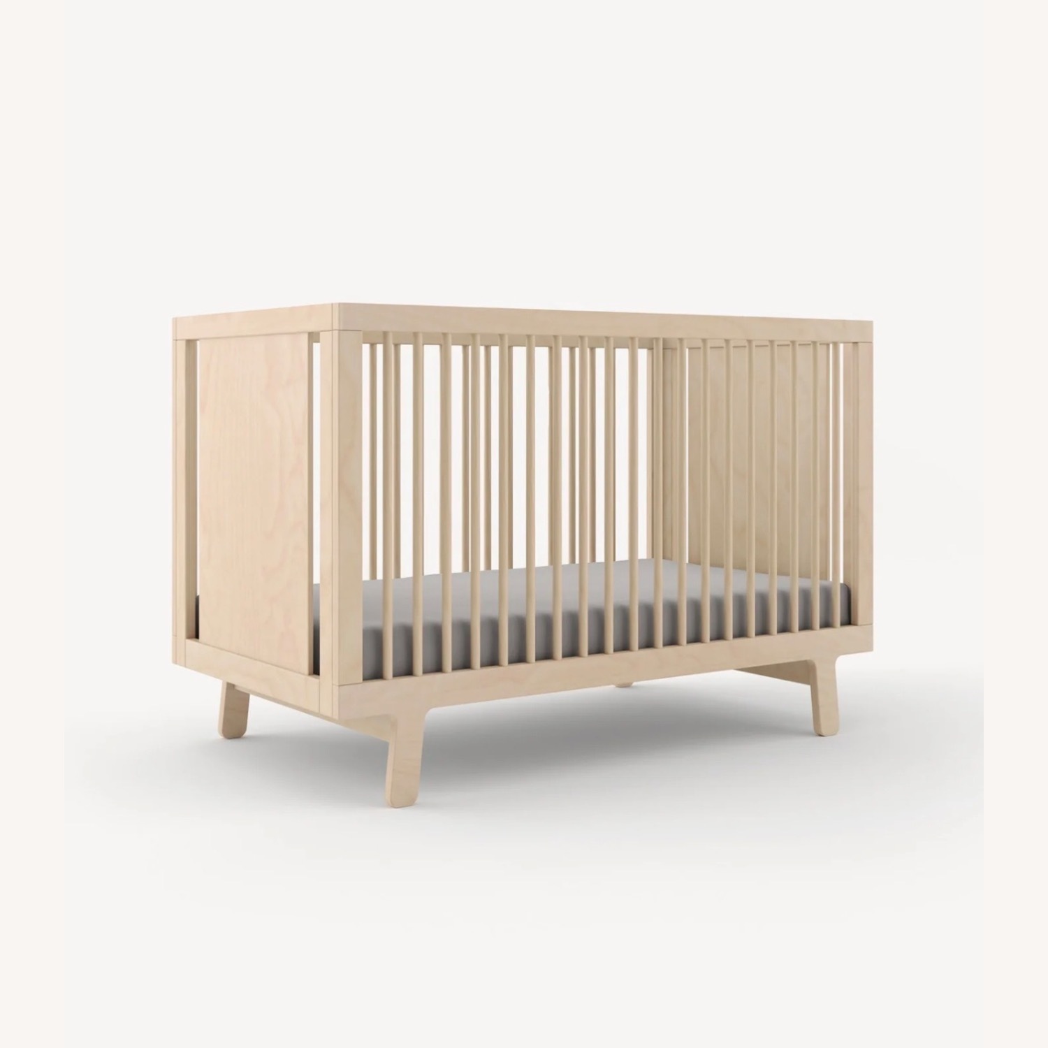 Oeuf Sparrow Natural Wood Crib - image-1