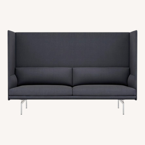 Used Muuto Outline Dark Gray 3+ Seater Sofa for sale on AptDeco