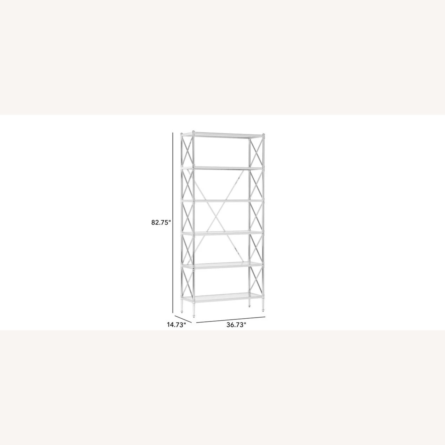 Ethan Allen Jocelyn Book/Display Shelf - image-4