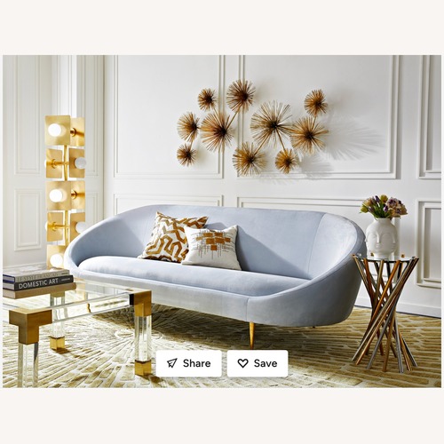 Used Jonathan Adler 88" Ether Sofa  for sale on AptDeco