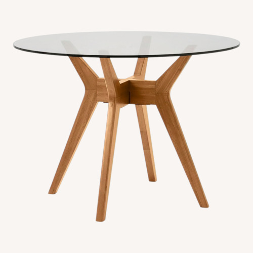 Used West Elm Jensen Round Dining Table (42") for sale on AptDeco