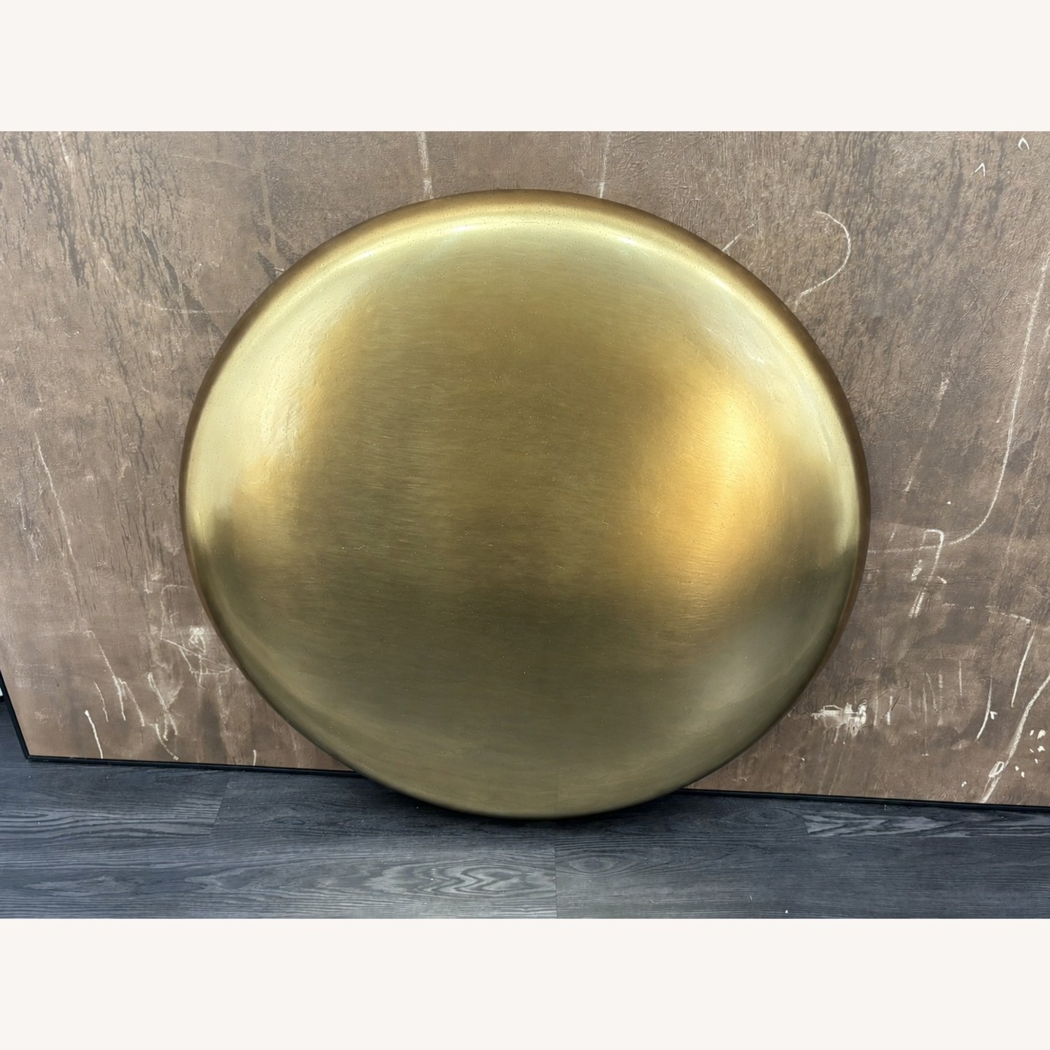 Restoration Hardware Nuvola Antiqued Round Mirror 48"  - image-45
