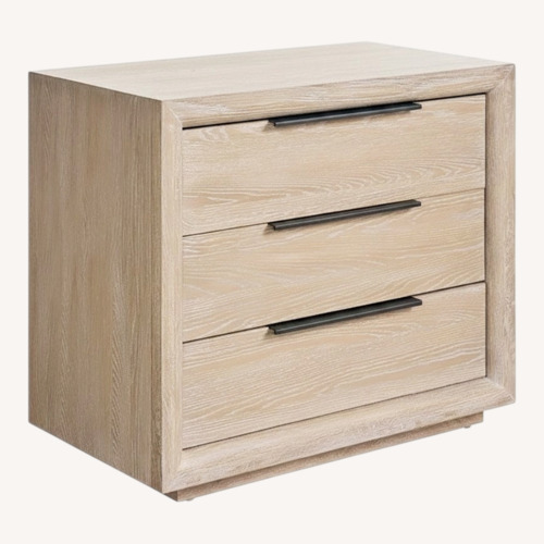 Used Living Spaces Pierce Light Brown Wood Dresser for sale on AptDeco