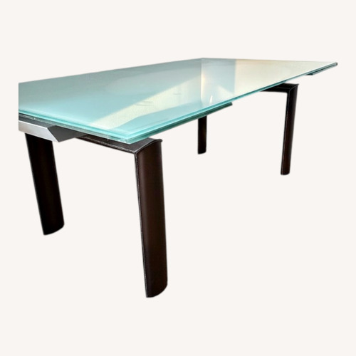 Used Glass Dining Room Table  for sale on AptDeco