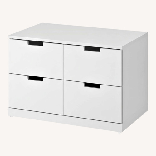 Used IKEA Nordli White Dresser for sale on AptDeco