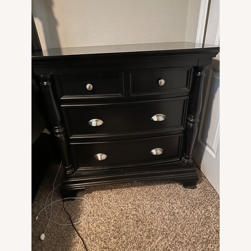 Used Black Wood Nightstands for sale on AptDeco