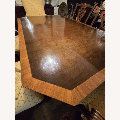 Used Traditional Mahogany Dining Room Set for sale on AptDeco